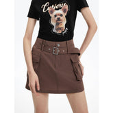 Women's Belted American Cargo Skirt